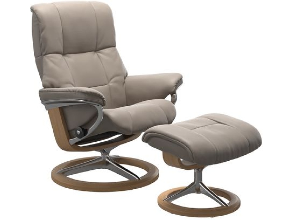 Mayfair (M) Signature Base Recliner with Ottoman