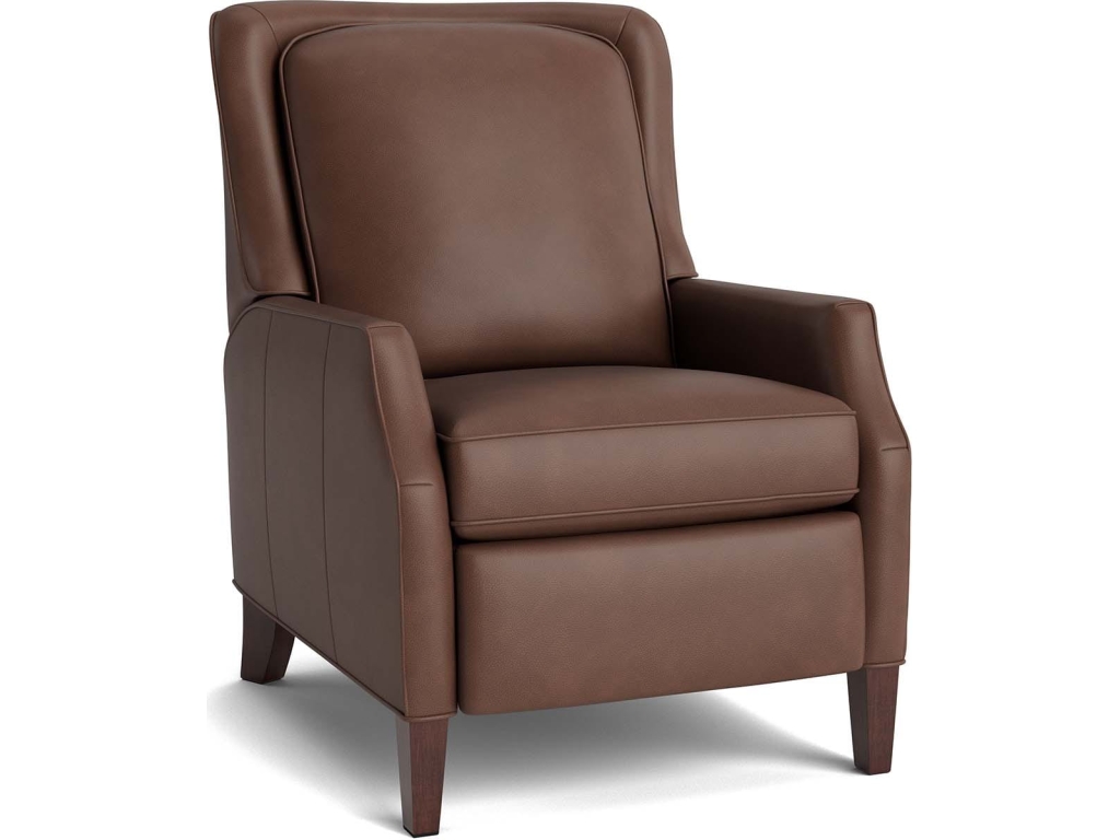 Kent Leather Slope Arm Manual Recliner