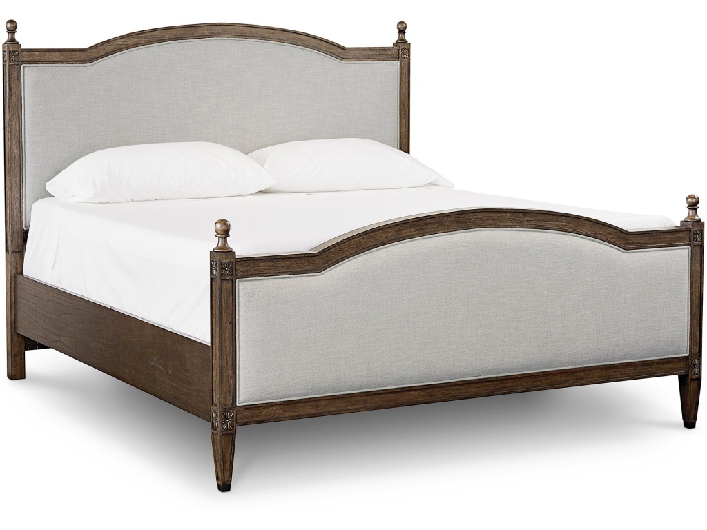 Charlotte Upholstered Bed with Footboard