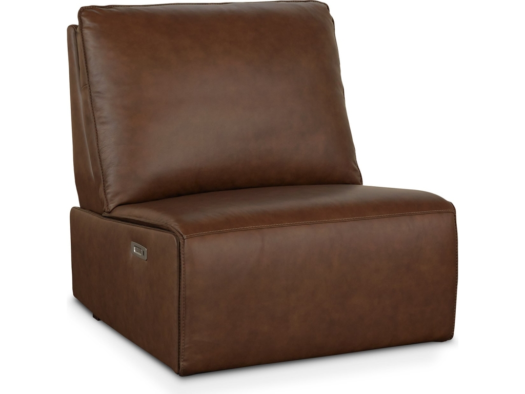 Everett Leather Armless Zero Gravity Power Recliner