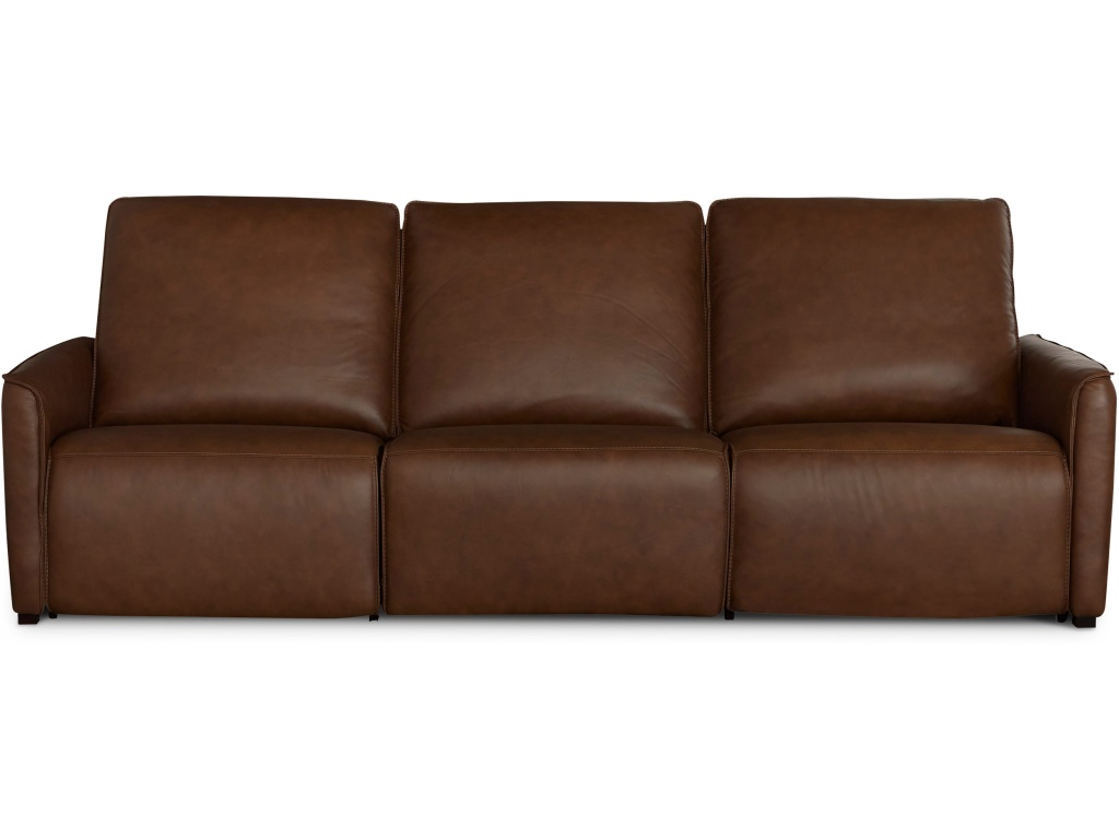 Everett Leather Reclining Sofa