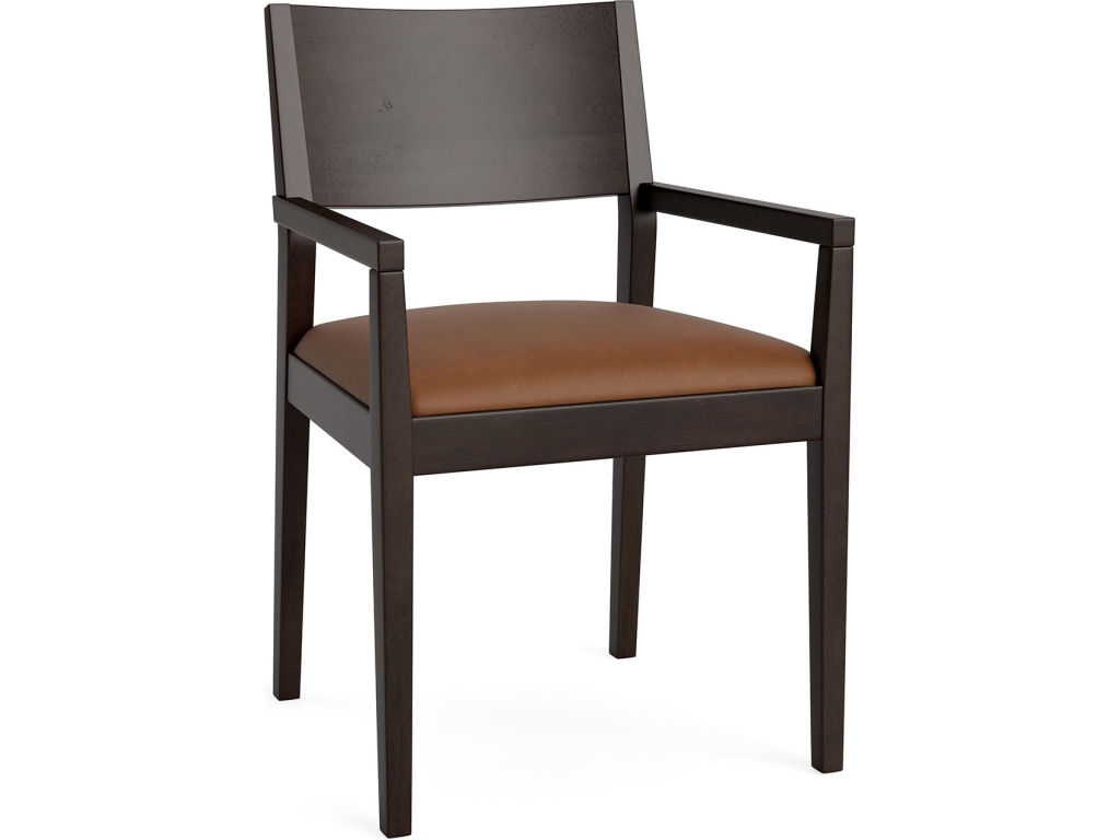 Myers Leather Upholstered Dining Chair