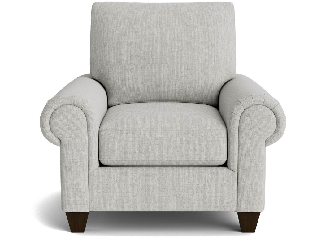 Premier Custom Large Panel Arm Accent Chair