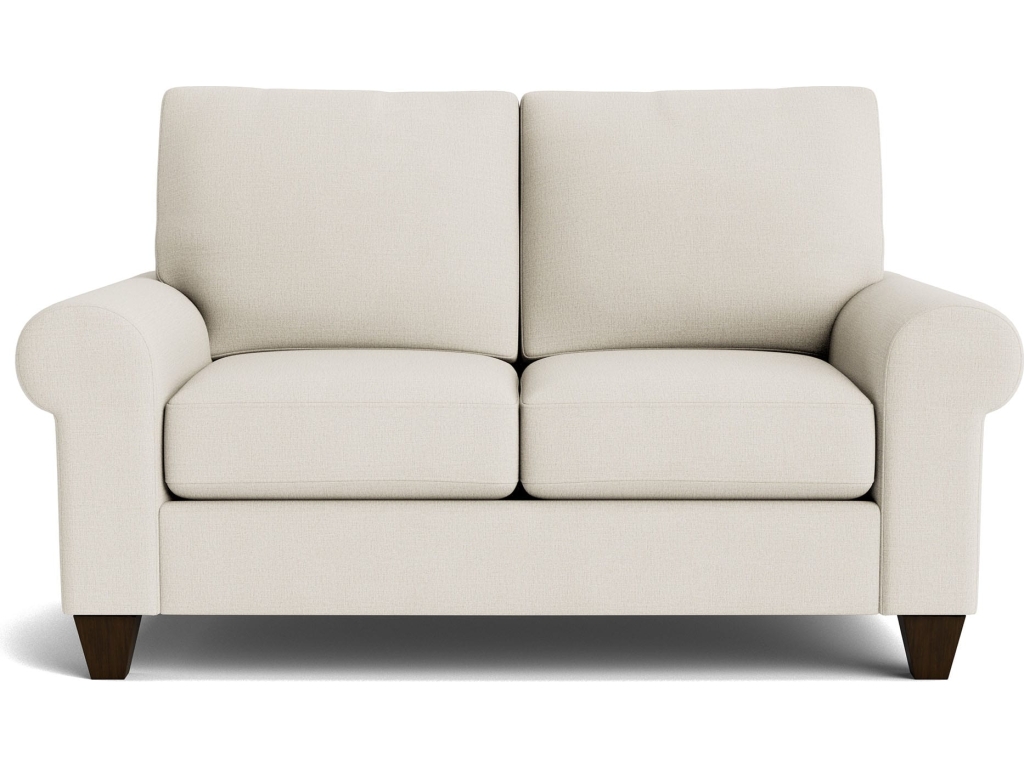 True Custom™ Large Roll Arm Loveseat