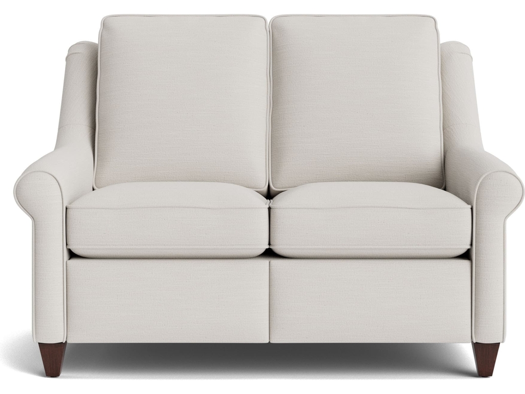 Magnificent Motion Reclining Roll Arm Loveseat