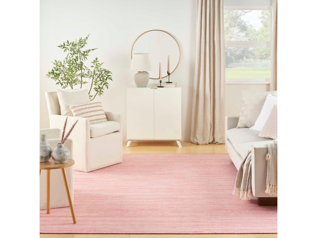 Washable Essentials WAE01 Pink Area Rug