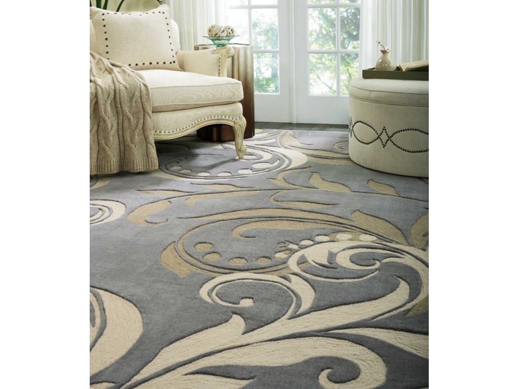 Contour CON09 Silver Rug