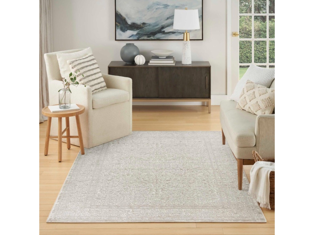 Eco Cycle ECY03 Ivory Beige Area Rug