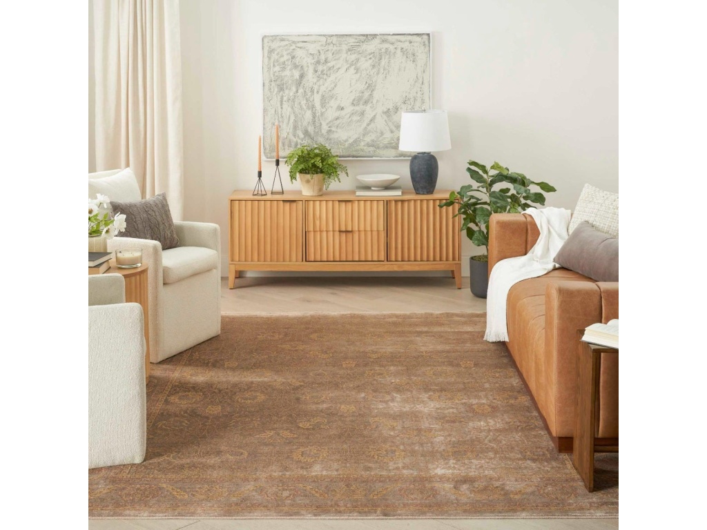 Luxurious LRS02 Taupe Area Rug