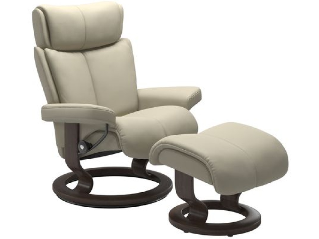 Magic (M) Classic Base Recliner with Ottoman