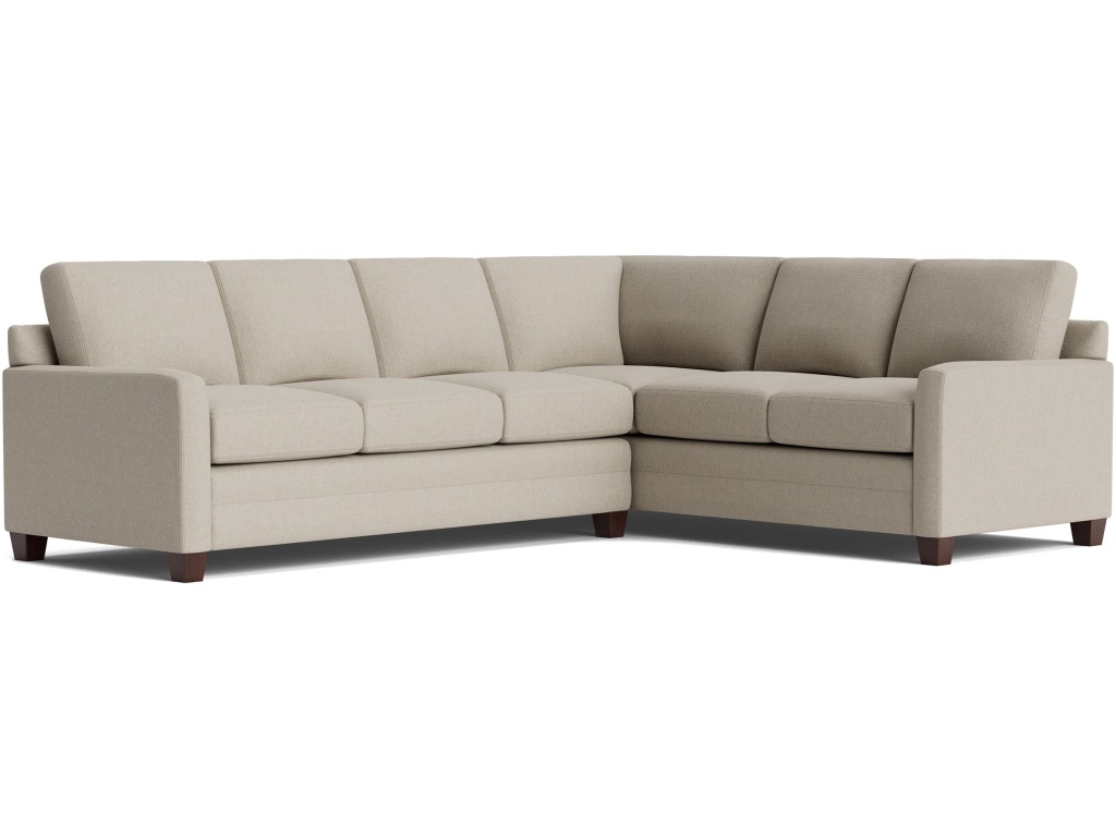Carolina Track Arm L-Shaped Sectional