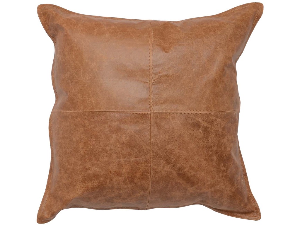 Leather Square Pillow